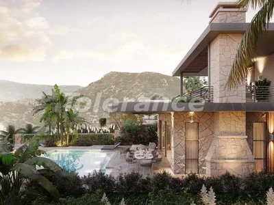 Cottage village Luxury villas in Yalıkavak, Bodrum with private pool and panoramic sea views