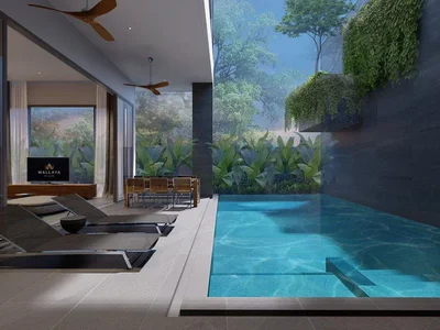 Residential complex Complex of villas with swimming pools in the picturesque area of Kamala, Phuket, Thailand