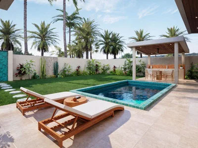 Wohnanlage New residential complex of villas with swimming pools close to all infrastructure, Maenam, Samui, Thailand