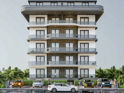 Zespół mieszkaniowy Residential complex with many facilities and services, 200 m to the sea, Kestel, Alanya, Turkey