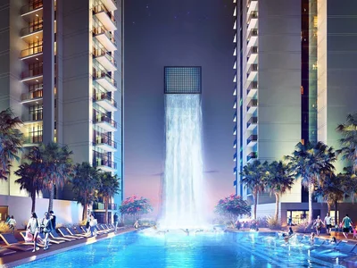Complexe résidentiel New residence Golf Gate with swimming pools and a golf club in the prestigious area of DAMAC Hills, Dubai, UAE