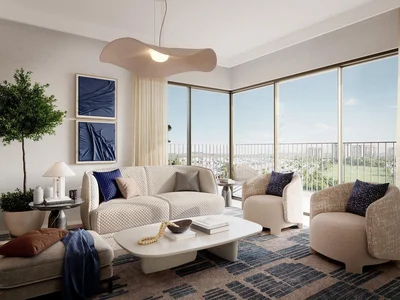 Complejo residencial New ES Golf Verge Residence with a swimming pool, a golf course and a clubhouse, Emaar South, Dubai, UAE