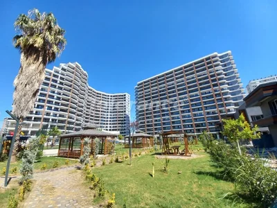 Wohnanlage Bezugsfertige Apartments 1+1, 2+1, 3+1 vom Bauträger in Erdemli, Mersin mit Pool in Ratenzahlung