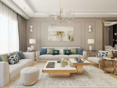 Complexe résidentiel Gated residence with swimming pools and gyms close to metro stations, Istanbul, Turkey