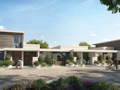 Complexe résidentiel New complex of townhouses Shamsa with swimming pools and a nature reserve, Expo City, Dubai, UAE