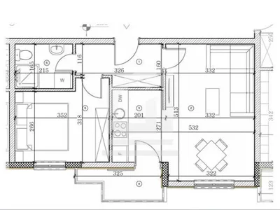 Wohnviertel Stan 44 m² na Prodaju – Tivat