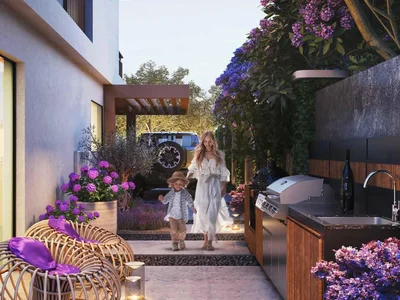 Complexe résidentiel Apartments in the new Violet 4 residence with a swimming pool, parks and a petting zoo in the Damac Hills 2 area, Dubai