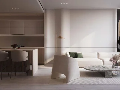 Wohnanlage New Starlight Residence with a swimming pool, lounge areas and a co-working space, Al Jaddaf, Dubai, UAE
