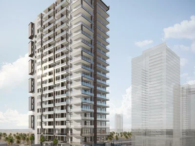 Complejo residencial New W1NNER Residence with swimming pools, gardens and lounge areas, JVC, Dubai, UAE