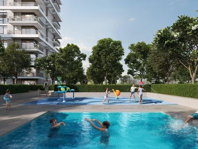 Complejo residencial New residential complex ES Golf Meadow with swimming pools and a golf course, Emaar South, Dubai, UAE