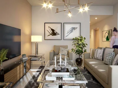 Zespół mieszkaniowy Bianca Townhouses — luxury residence by Reportage Properties with swimming pools and green areas in Dubailand