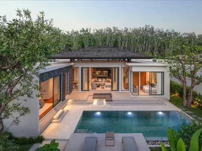 Wohnanlage Complex of villas with swimming pools close to a university and beaches, Hua Hin, Thailand