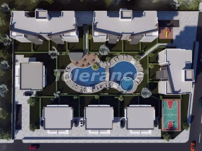 Complexe résidentiel Apartments 2+1 du promoteur à Altıntaş, Antalya dans un complexe avec infrastructure