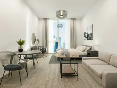 Complejo residencial New residence CENTURY with a swimming pool in the prestigious area of Business Bay, Dubai, UAE