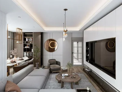 Zespół mieszkaniowy New residence with around-the-clock security and a green area near a beach and a metro station, Istanbul, Turkey