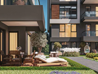 Zespół mieszkaniowy Apartments and villas in a residential complex with swimming pool and gym, Pendik, Istanbul, Turkey