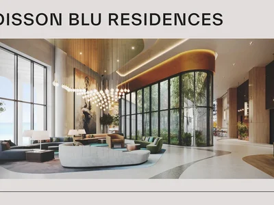 Complejo residencial Hotel rooms at Radisson Blu Residences Batumi.