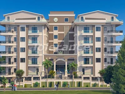 Wohnanlage Günstige Wohnungen in Kargyjdzak, Alanya sind vorteilhaft für Investitionen mit einer Ratenzahlung von bis zu 1 Jahr