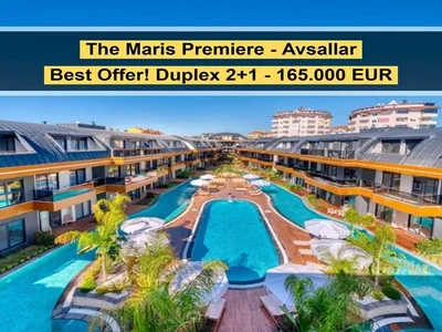 Residential complex Furnished duplex 2+1 in The Maris Premiere complex.