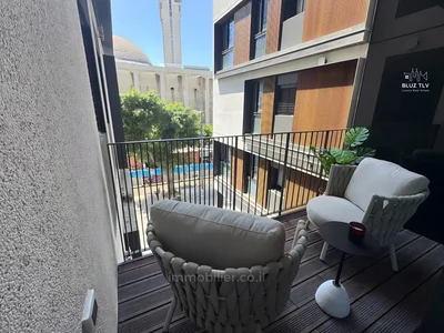 Wohnviertel Appartement luxueux et meuble de 2 pieces au centre de tel aviv