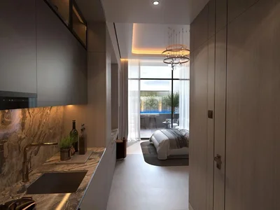 Residential complex New complex of furnished apartments DGM Vision with swimming pools, a kindergarten and panoramic views, Jumeirah Garden City, Dubai, UAE
