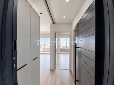 Complejo residencial New 1+1 apartment in Tece, Mersin, with household appliances and sea view