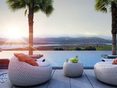 Zespół mieszkaniowy Lake view apartments in a new residential complex with a swimming pool and a fitness center, Bodrum, Turkey