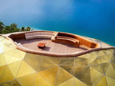 Complejo residencial Sweden Beach Palace — scandinavian-style villas by Kleindienst with a private beach area in The World Islands, Dubai