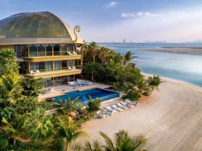 Complejo residencial Sweden Beach Palace — scandinavian-style villas by Kleindienst with a private beach area in The World Islands, Dubai