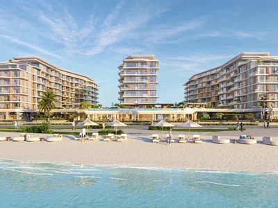 Residential complex New Flora Isle Beach Front Residences with a private beach and a spa center, Dubai Islands, Dubai, UAE