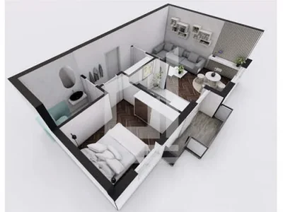 Wohnviertel Stan 44 m² na Prodaju – Tivat