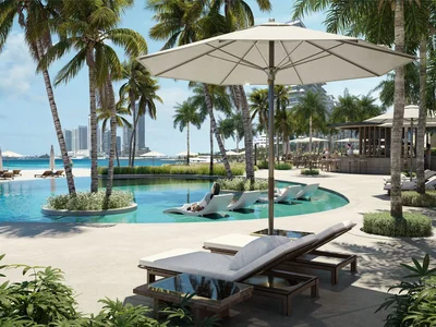 Wohnanlage Palm Beach Tower — high-rise residence by Nakheel with direct access to beach near Dubai Marina and Burj Khalifa in Palm Jumeirah, Dubai
