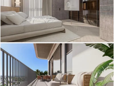 Quartier résidentiel Magnifique penthouse avec piscine dans un immeuble neuf centre-ville