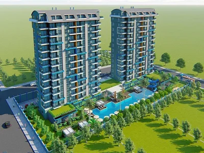 Dzielnica mieszkaniowa Luxury residential complex - Mahmutlar