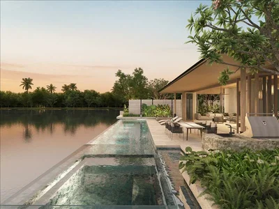 Residential complex Complex of villas with swimming pools and a view of the lagoon, Bang Tao, Phuket, Thailand