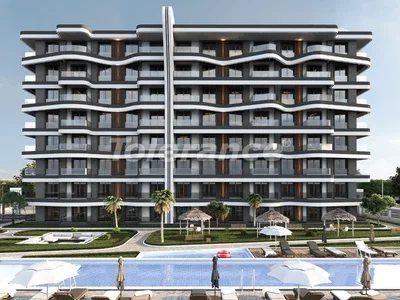 Wohnanlage Apartments 1+1, 2+1 vom Bauträger in Altintas, Antalya mit Ratenzahlung in einem Komplex mit Infrastruktur