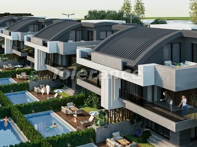 Cottage village Villas 3+1 from the developer in Belek, Antalya with the option to obtain Turkish citizenship