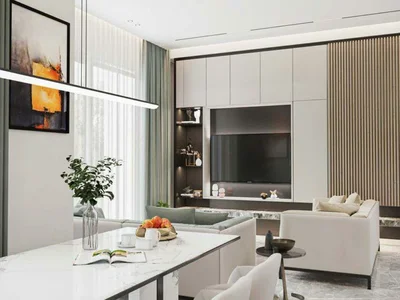 Wohnanlage New residential complex with swimming pools, green areas and a shopping mall, Bodrum, Turkey