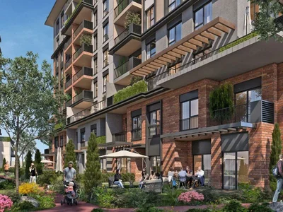 Wohnanlage New residence with swimming pools and green areas close to well-developed infrastructure, in one of the oldest and largest areas of Istanbul