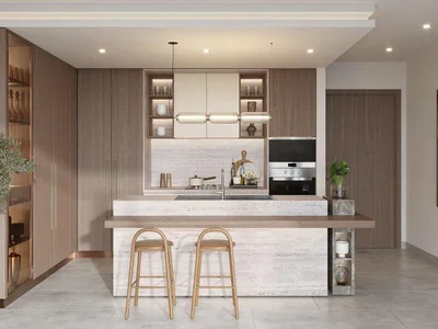 Residential complex New Hillgate Residence with swimming pools and kids' playgrounds, Dubai Silicon Oasis, UAE