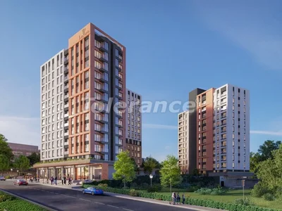 Zespół mieszkaniowy Modern apartments 1+1, 2+1 in Topkapı, Istanbul in a complex with a government guarantee