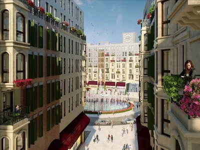 Complejo residencial New residence with swimming pools and spa centers near a metro station and a highway, Istanbul, Turkey