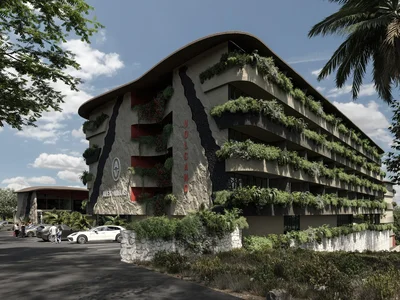 Complexe résidentiel New residential complex of villas and apartments 250 m from Melasti Beach, Bali, Indonesia