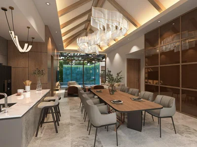 Complexe résidentiel Complex of villas with swimming pools in a convenient area, Phuket, Thailand