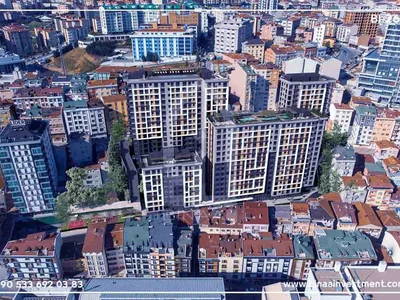 Многоквартирный жилой дом Istanbul Kaitehane Apartments Project