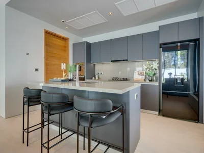 Zespół mieszkaniowy Modern villas with swimming pools and lounge areas, Phuket, Thailand