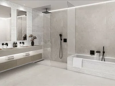Complejo residencial Kempinski Residences The Creek — new residence by Swiss Property with a swimming pool, a spa center and a panoramic view in Dubai Healthcare City