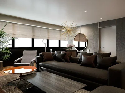 Residential complex Luxury residence with a swimming pool, a kids' playground and a cinema in the center of Istanbul, Turkey