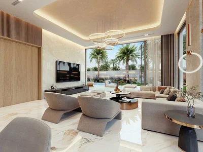 Complexe résidentiel New complex of villas South Bay with lagoons, beaches and a shopping mall, Dubai South, UAE