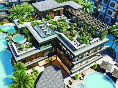 Residential complex First class new residential complex with wellness infrastructure in Pattaya, Banglamung, Thailand